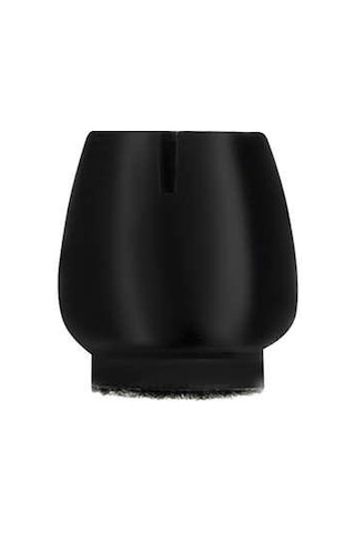 16'lı Paket - Sandalye İçin Mobilya/silikon Ayaklar - Zemin Koruyucular Siyah Siyah Diğer