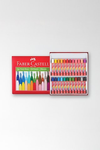 Faber-Castell Pastel Boya Red Line Karton Kutu Köşeli 24 Renk