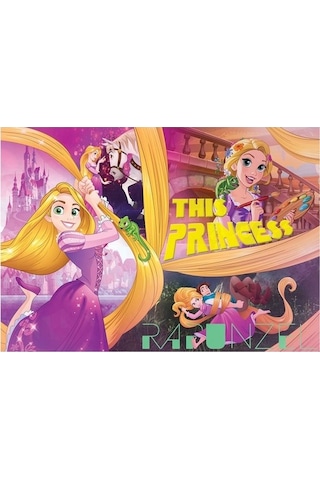 Ks Games 100 Parça Puzzle Tangled-rapunzel