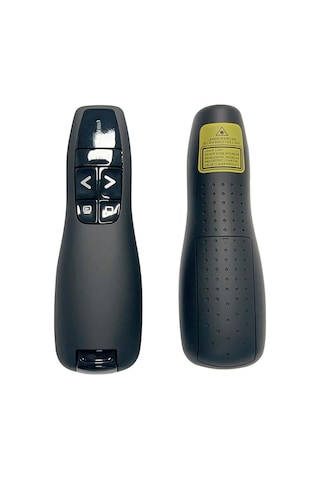 Maks Technology Mkst K400 Wireless Presenter Kablosuz Uzaktan Kumandalı Lazer Sunum Kalemi - Siyah