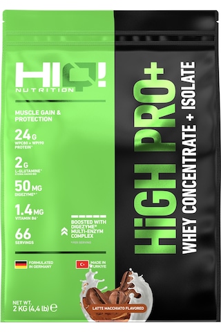 Hıq High Pro+ 2 Kg Latte Macchıato Flavored