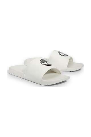 Timberland Tb0a24wn Playa Sands Slide Sandal Beyaz Erkek Terlik Beyaz