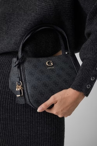 Guess Coleen Logo Satchel Kadın El Çantası Hwsg9756050 Siyah