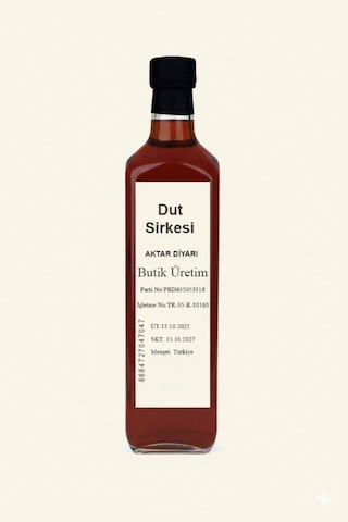 Aktar Diyarı Dut Sirkesi 500 ML