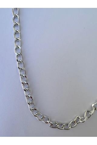 Paytak Moda Gümüş Rengi Zincir Kolye Unisex Zincir Kolye Pytkznckly241 Gümüş