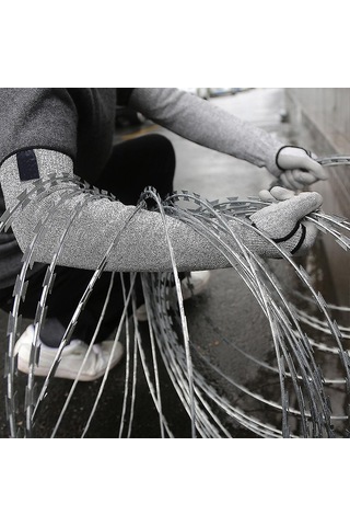 Tenfowee Ağır İş Kollukları: Kesilmeye Karşı Koruma, Esnek Ve Rahat Kullanım, 45cm Çok Renkli