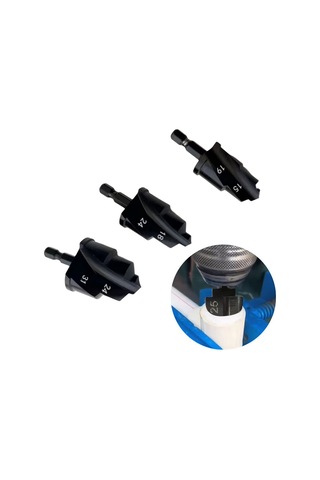 Xurunkeji Parça Ppr Su Borusu Genişletme Matkabı Havşa Ucu Sıhhi Tesisat Delme Aleti Altıgen Şaft Delik Açıcı 20/25/32mm