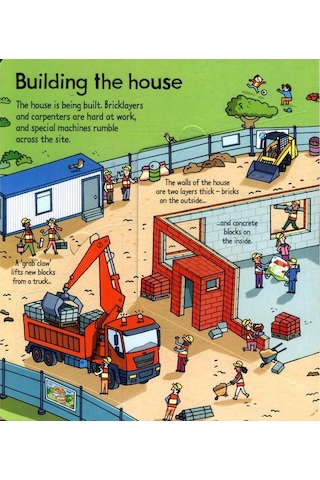 Look Inside A Building Site - Usborne