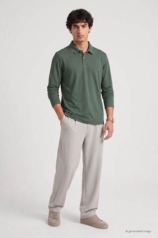 Tommy Life Açık Yeşil Rahat Form Basic Erkek Polo Yaka T-shirt - 88512 Camel