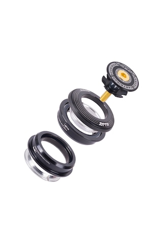 Ranyeek Ztto Dağ Bisikleti Gizli Rulmanlı Yatak Seti 44mm, Hafif Ve Dayanıklı Alüminyum, Siyah Siyah