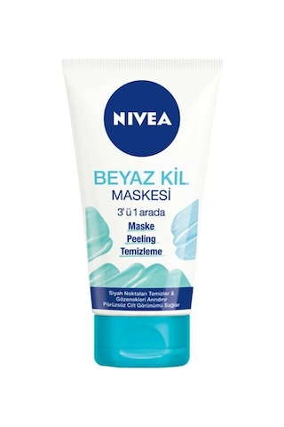 Nivea Sivilce Karşıtı 3'ü 1 Arada Beyaz Kil Maskesi 150 ML