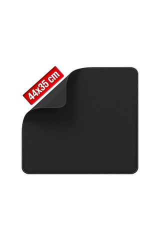 Gaming Mouse Pad 44x35cm, Gamer Oyuncu Mousepad, Oyun İçin Büyük Ve Geniş Boy Uzun Fare Klavye Altlığı, Kaymaz Ta