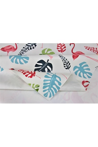 Astarlı Silinebilir Pvc Muşamba Masa Örtüsü Flamingo - 8094-1 001