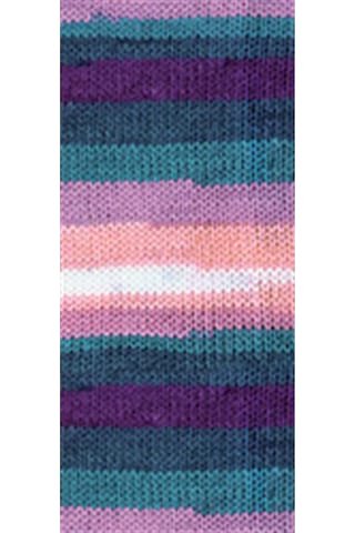 Tedar 5 Adet Vega Stripe Premium Akrilik El Örgü İpi Yünü No: 82416 Najmaddin (No:1) 8.5Cm X 10.5 Cm