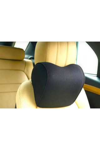 Yeni Nesil Visco Ortopedik Ergonomik Uzun Yol Araba Baş & Boyun Destek Yastığı Ergonomik, Yıkanabilir Kılıf Hafızalı Köpük 1
