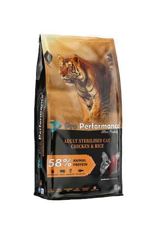 Pro Performance Kısırlaştırılmış Tavuklu Yetişkin Kedi Maması 15 KG Pro Performance Kısırlaştırılmış Tavuklu Yetişkin Kedi Maması 15 KG