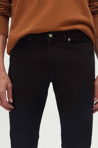 D's Damat Ds Damat Slim Fit Siyah Düz Boru Paça Denim Pantolon 6HCJ3ORT00102 Siyah