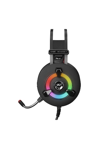 Rampage Miracle-X2 Plus 7.1 Surround RGB Kulak Üstü Oyuncu Kulaklığı