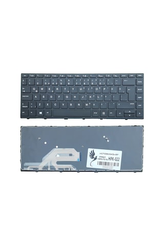 HP Uyumlu ProBook 430 G5 (2VP62EA), 430 G5 (3DN25ES) Klavye (Siyah)