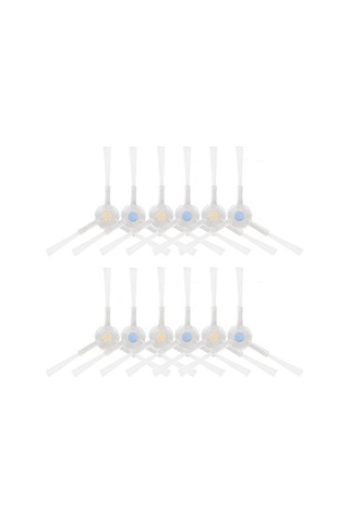 Amigaelegant Narwal J1j2 Zemin Süpürme Robotu İçin 12 Paket Kenar Fırçası