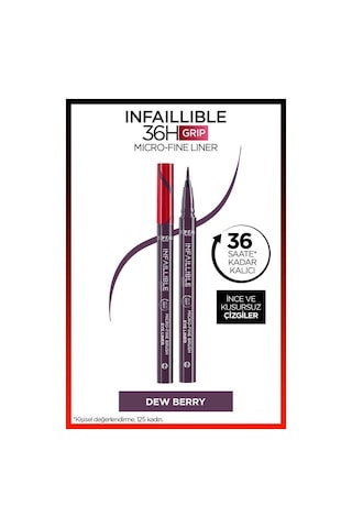 L'Oréal Paris Infaillible 36H Grip Micro Fine Eyeliner 04 Dew Berry