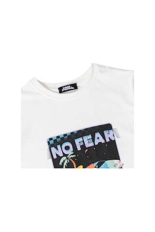 No Fear Nfr-b500337 Erkek Çocuk Tişört Beyaz