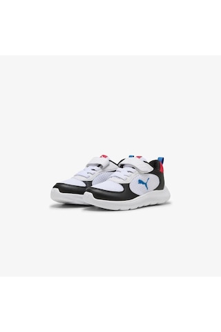 Puma 400580 02 Fun Racer 2 Ac+ Ps Siyah-beyaz-kırmızı-mavi Çocuk Beyaz