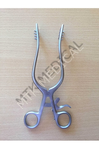 Otomatik Ekartör 20Cm Sivri Uç 4*4 (Adson Retractor)