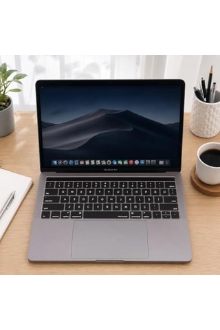 Macbook Pro Türkçe Q Klavye Koruyucu Us Ansı Düz Enter Uyumlu Silikon Keyboard Cover 13-15 İnç A1706 A1989 A2159 A1707 A1990 Amerikan İngilizce Klavyeyi Türkçe Q Ya Çeviren Siyah