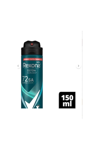 Men Erkek Sprey Deodorant Invisible Ocean Deep 72 Saat Kesintisiz Üstün Koruma 150 Ml