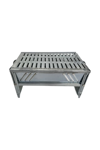 Çanta Mangal Kutu Mangal Aile Boy Inox