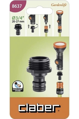 Sprinkler Adaptörü 3/4 Claber 8637 11