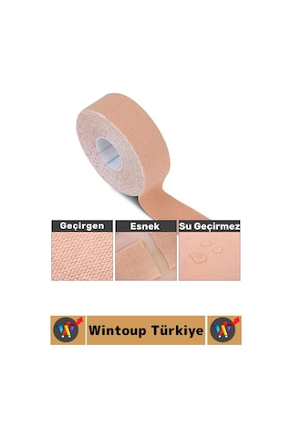 Ağrıbandı Hızlı Etki Bel Bacak Kol Boyun Sırt Omuz Kalça Kas Spor Ağrı Bandı 5 Metre Ten İkili Set