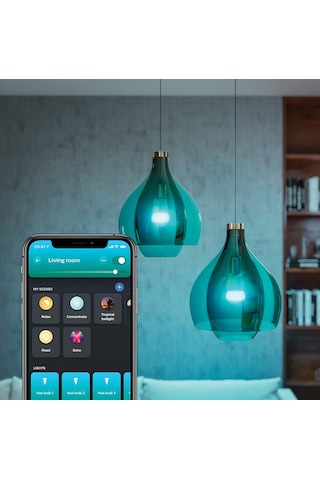 Huewca 9-75w Akıllı Ampul E27 Bluetooth Özellikli Sku: Smg8690010147417 Açık Kahverengi