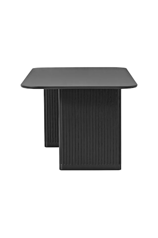 Nomada Ahşap Yemek Masası 95x180 Siyah