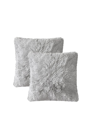 Monyee 2 Adet Plüsh Kumaş Yastık Kılıfı - Yumuşak, Isınabilir, Ev Dekorasyonu İçin Koltuk, Yatak, Pencere Oturma Alanı Uygun - 43x43 Cm Haki