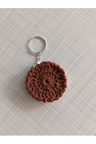 Oreo Örgü Anahtarlık Gümüş
