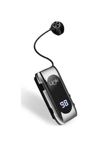 LinkTech V80 Pro Ekranlı Makaralı Titreşimli Bluetooth Kulaklık