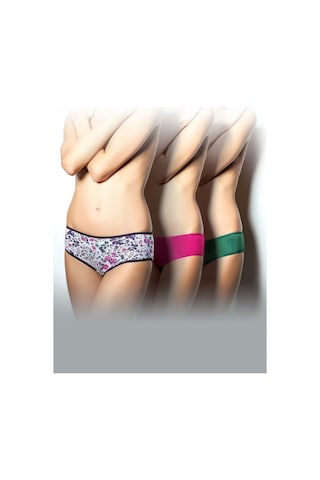 Miorre Bayan 3 Lü Penye Slip (519468081) Çok Renkli