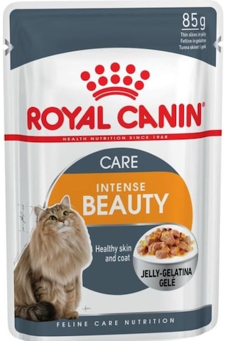 Royal Canin Intense Beauty Jelly Pouch Yetişkin Kedi Maması 6 x 85 G