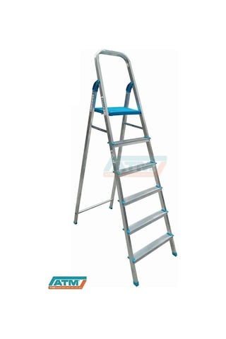 ALMERA 5+1 TEK ÇIKIŞLI ALUMİNYUM MERDİVEN