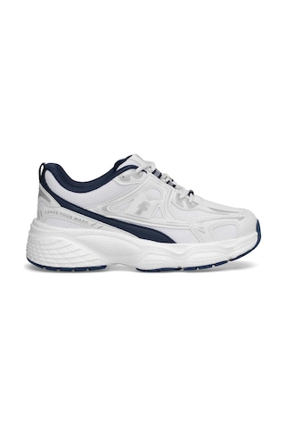 Ayakkabı Fuarı Elit Ysflt329 Kadın Klasik Sneaker Beyaz - Lacivert Beyaz - Lacivert