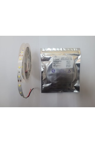 Doğaled 12v İç Mekan 3 Çipli Beyaz Şerit Led 5 Mt 5 metre