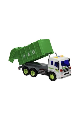 Ctoys Sesli Işıklı Çöp Kamyonu -ctoy-wy320a