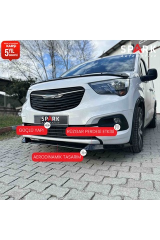 Opel Combo E 2018 Yılı Ve Sonrası Ön Tampon Lip