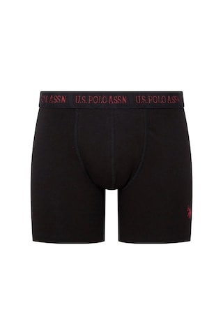 U.S. Polo Assn. U.s Polo Assn. 80517 Erkek Pamuklu 3'lü Boxer-siyah&antrasit&gri Siyah