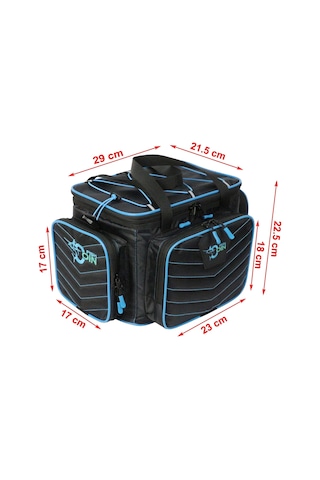 Fishcoin Balıkçı Ekipman Çantası 29x21.5x22.5 Cm