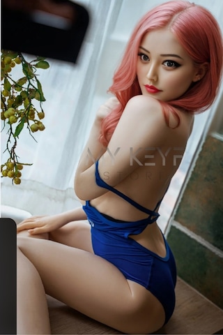 My Keyf Realistik Manken Flat Chest Düz Göğüslü Usb Şarjlı Titreşimli 3 İşlevli 1.34 Cm Boy 26 Kg Tpe