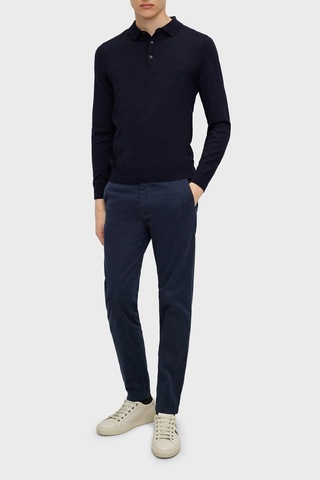 Boss Erkek Polo Yaka Kazak 50476357 404 Lacivert