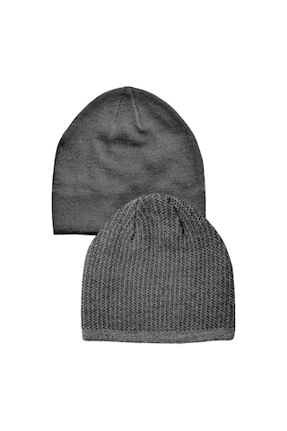 Alaska The Last Frontier Çift Taraflı Doubleface Kumaş Unisex Bere Açık Gri